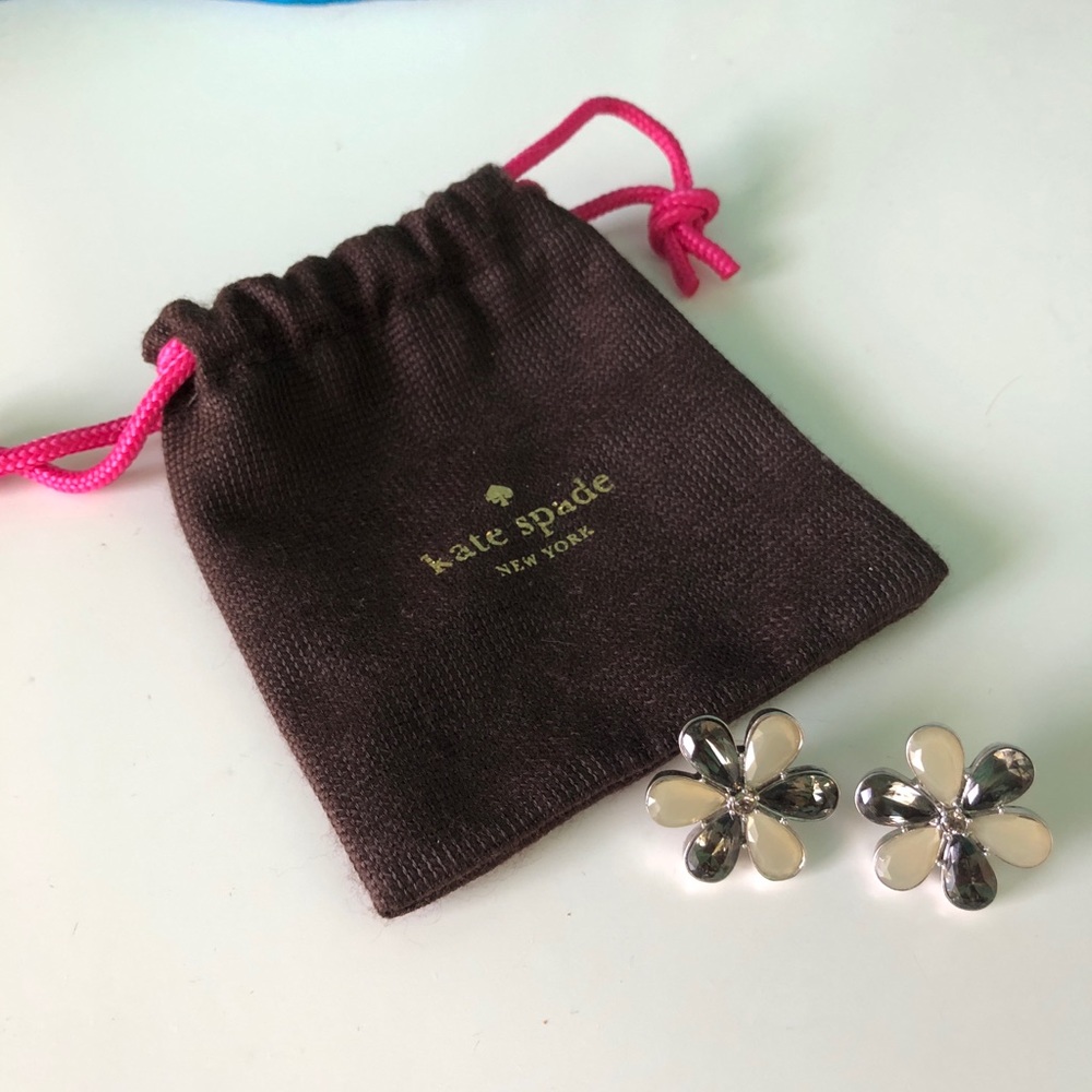 Kate Spade Cinema Bloom Floral Stud Earrings